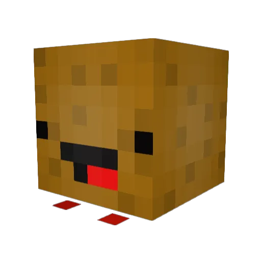 Y0U_SALTY_BRUH Minecraft avatar head, 3D render
