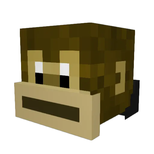 Y3_bAd_BoY Minecraft avatar head, 3D render