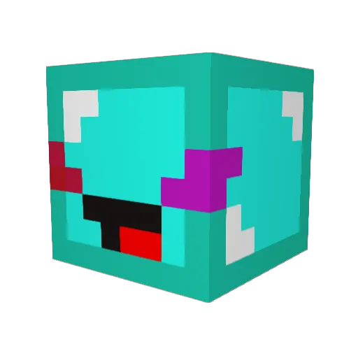 Y3ll0wb0t2005 Minecraft avatar head, 3D render