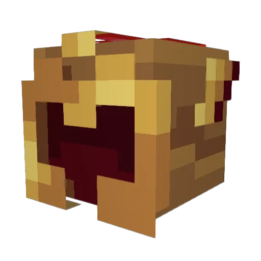 Y4C0B3AN Minecraft avatar head, 3D render