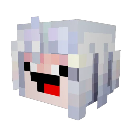 YAMATOMATO11 Minecraft avatar head, 3D render