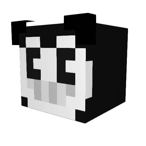 YAROKIM Minecraft avatar head, 3D render