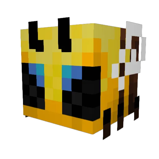 YAROSMIN Minecraft avatar head, 3D render