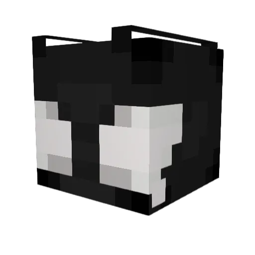 YAZULAY Minecraft avatar head, 3D render