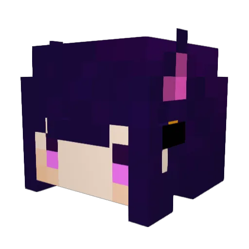 YBPS_Bosco1309 Minecraft avatar head, 3D render