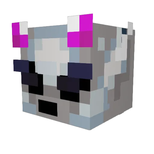YBao2011 Minecraft avatar head, 3D render
