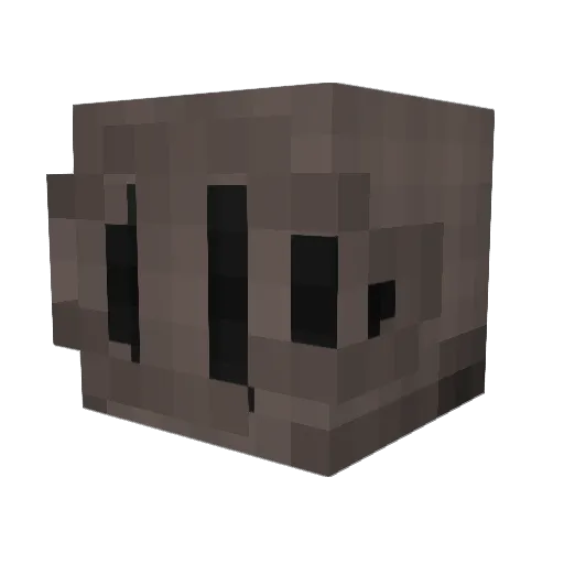 YCreator Minecraft avatar head, 3D render