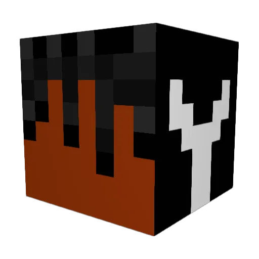 YDevinY Minecraft avatar head, 3D render