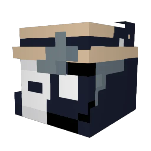 YDoINeedAName Minecraft avatar head, 3D render