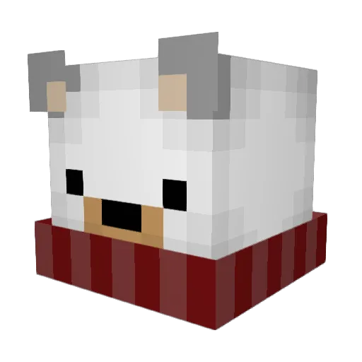 YEETESAURUS Minecraft avatar head, 3D render