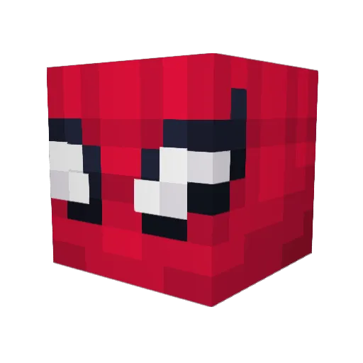 YEET_KNIGHT Minecraft avatar head, 3D render