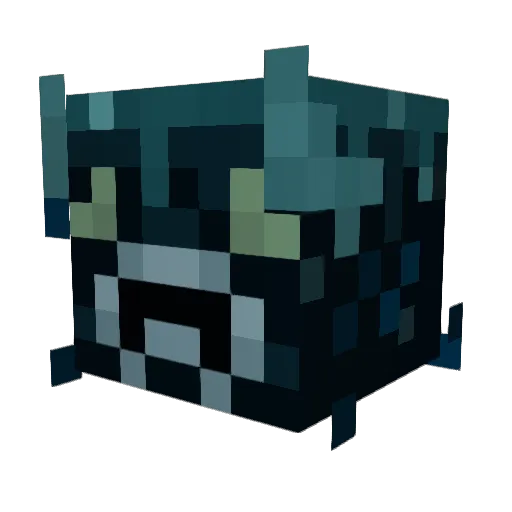 YENNOTFOUND Minecraft avatar head, 3D render