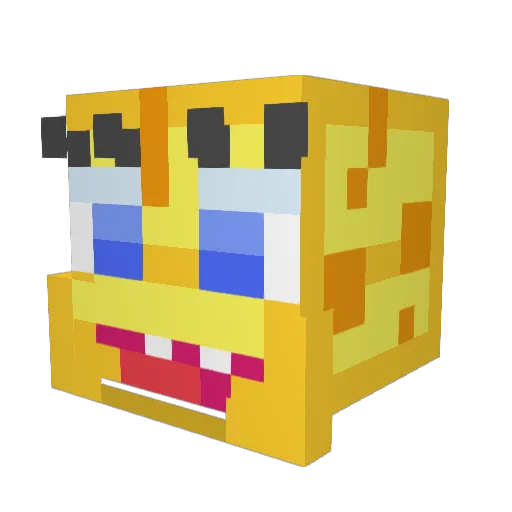 YESOME147 Minecraft avatar head, 3D render