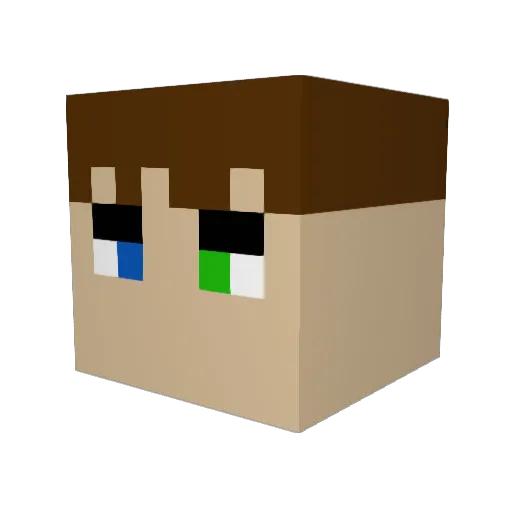 YETi_Soup Minecraft avatar head, 3D render