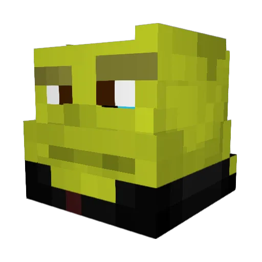 YG_MarleyLOVER69 Minecraft avatar head, 3D render
