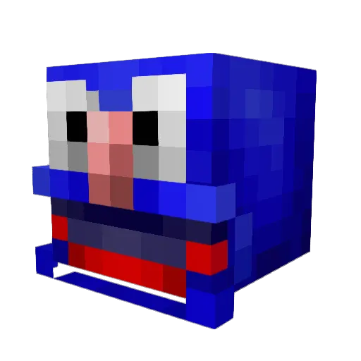 YGam3r Minecraft avatar head, 3D render