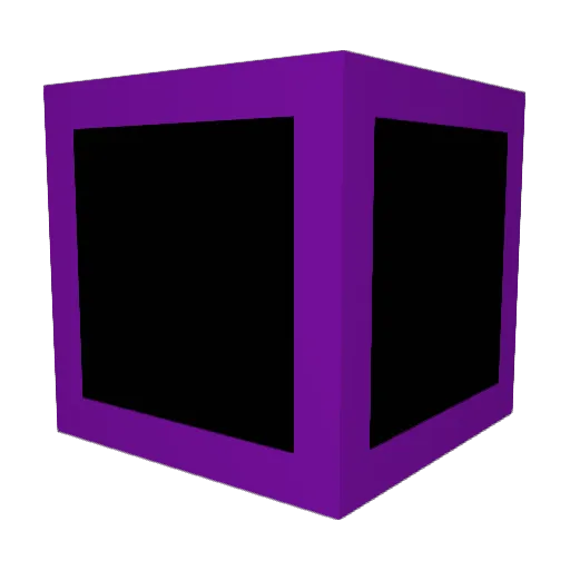 YHJR Minecraft avatar head, 3D render