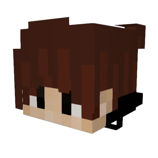 YHsalps123 Minecraft avatar head, 3D render