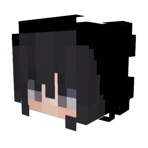 YIJIN0210 Minecraft avatar head, 3D render