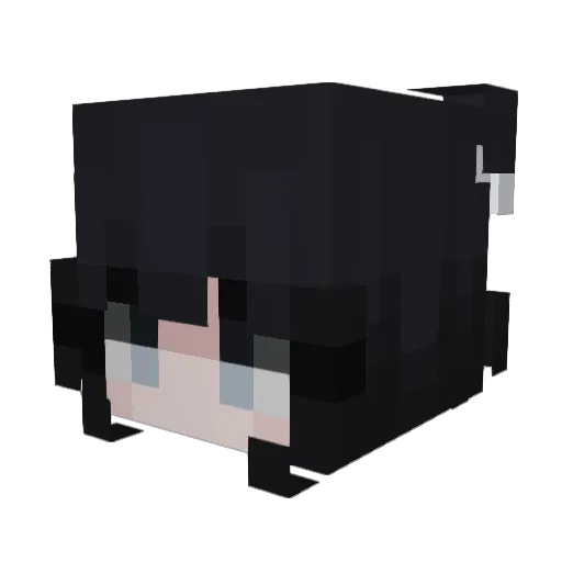YIngYa0925 Minecraft avatar head, 3D render