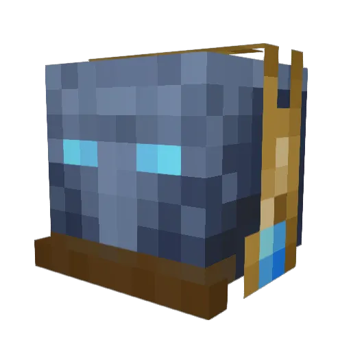 YJ_Hg Minecraft avatar head, 3D render