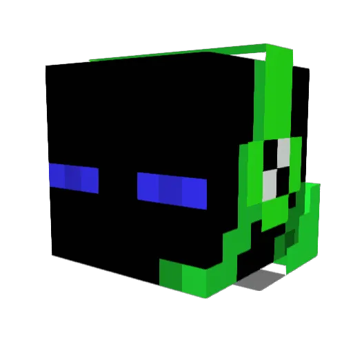 YJona24 Minecraft avatar head, 3D render
