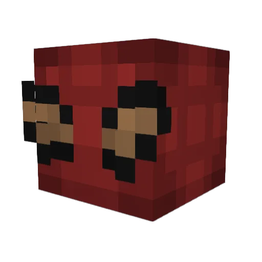 YKgs2017 Minecraft avatar head, 3D render
