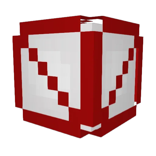 YL1O Minecraft avatar head, 3D render