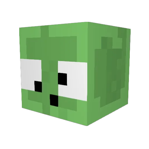 YMCMBxYOLOx Minecraft avatar head, 3D render