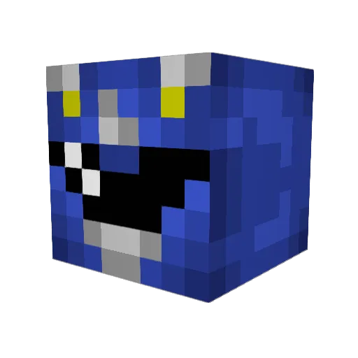 YNWA314 Minecraft avatar head, 3D render