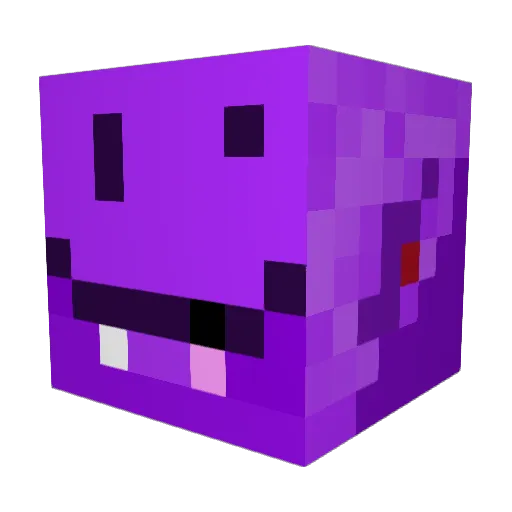 YOBFORLIFE Minecraft avatar head, 3D render