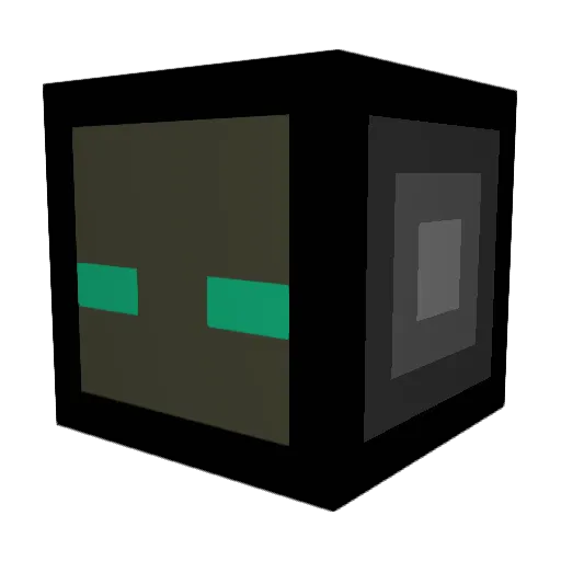 YOKEWP Minecraft avatar head, 3D render