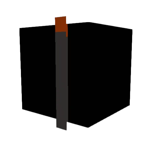 YOOMEGA Minecraft avatar head, 3D render