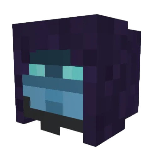YORlCK Minecraft avatar head, 3D render