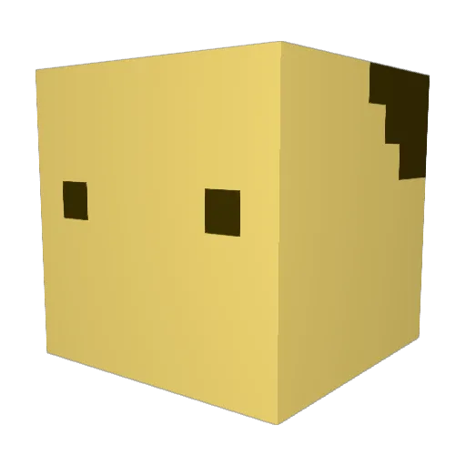 YOURBOIISHERE Minecraft avatar head, 3D render
