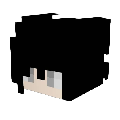 YOURLOCALSHOP Minecraft avatar head, 3D render