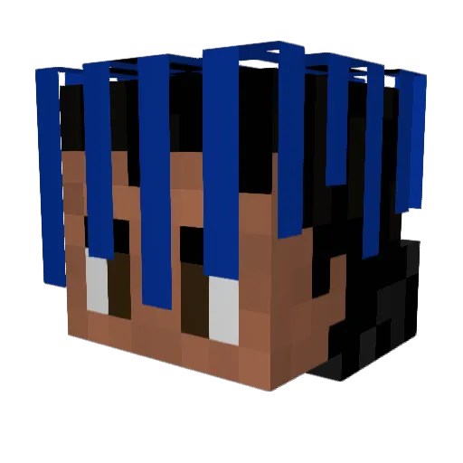 YOU_YOU__ Minecraft avatar head, 3D render