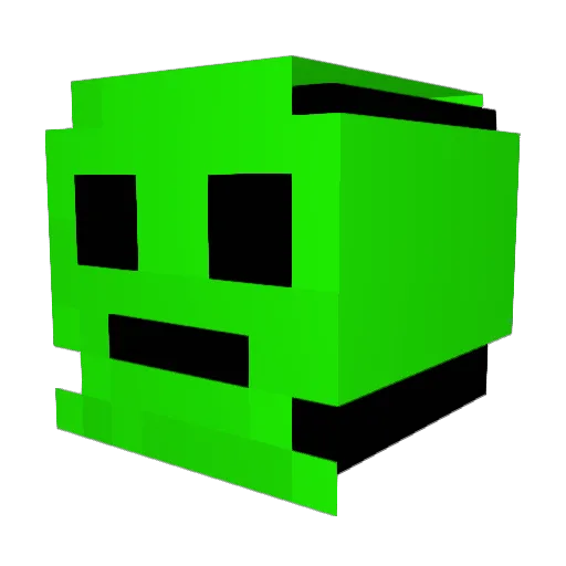 YOYEAHYUP Minecraft avatar head, 3D render