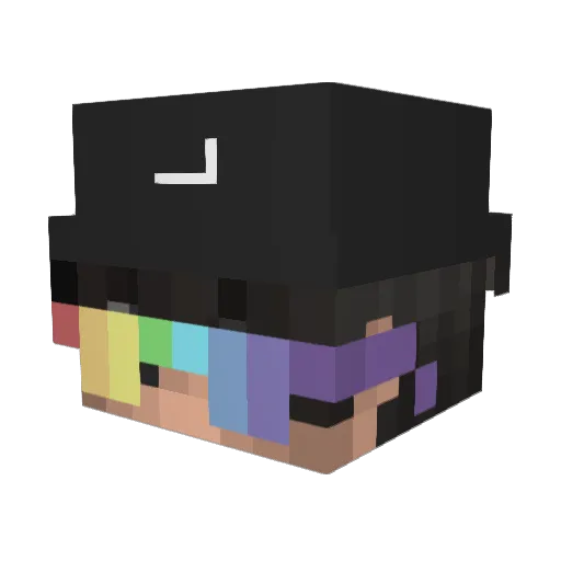 YPTHEGAMER947 Minecraft avatar head, 3D render