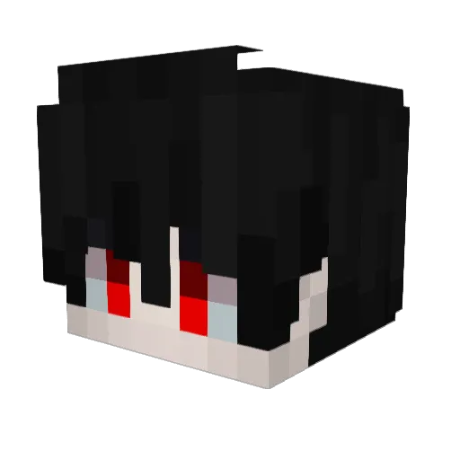 YQOOQY Minecraft avatar head, 3D render