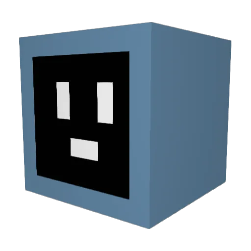 YSK1003 Minecraft avatar head, 3D render
