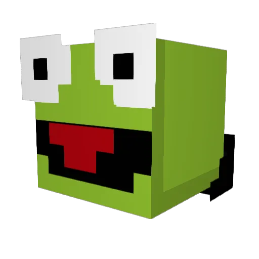YSL_ALEX Minecraft avatar head, 3D render