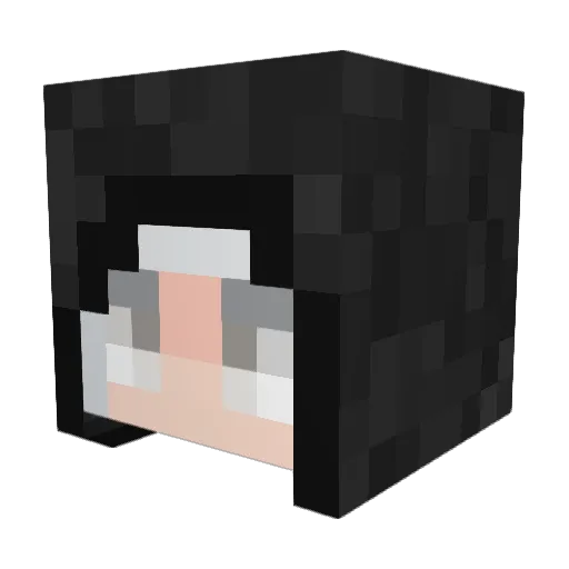 YSLeonKY Minecraft avatar head, 3D render