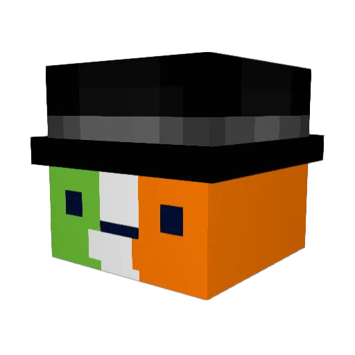 YSSCmce Minecraft avatar head, 3D render