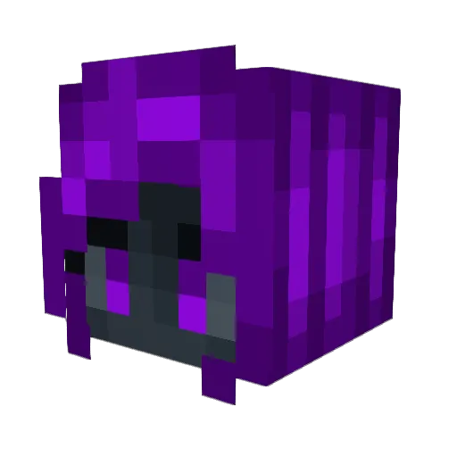 YTDUDE Minecraft avatar head, 3D render