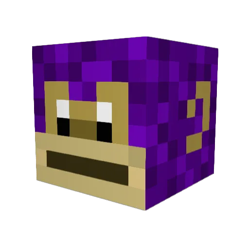 YTHELOLEGO Minecraft avatar head, 3D render