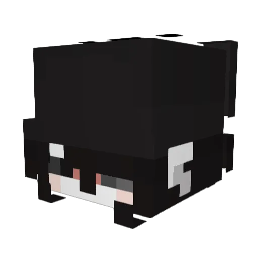 YTSOA_ Minecraft avatar head, 3D render