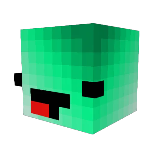 YTSaberYT Minecraft avatar head, 3D render