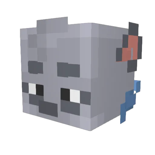YT_Selotrix Minecraft avatar head, 3D render