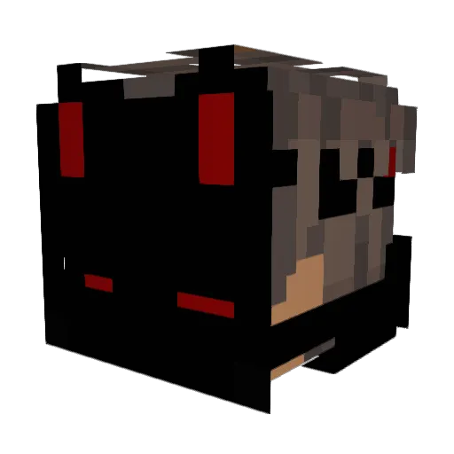 YT_TAJINDER Minecraft avatar head, 3D render